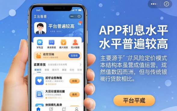 平台下款的app利息高不高