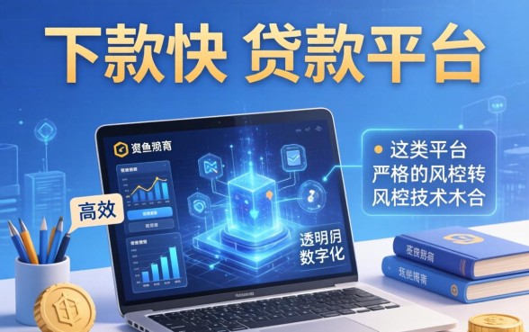 下款快的贷款平台有哪些特点怎么选择