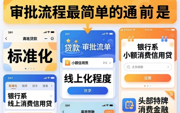 哪个贷款口子审批流程最简单?贷款审批最简单的平台推荐 哪个贷款口子审批流程最简单