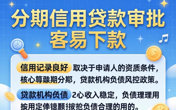 快速下款的信用分期贷款有哪些推荐