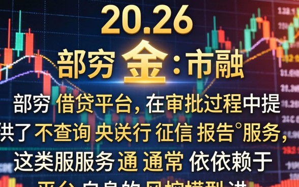 哪些口子可以借贷时不查征信