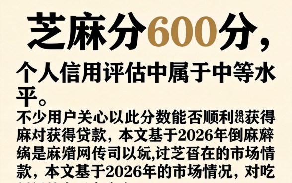 芝麻分600分能顺利贷款吗?600分贷款通过率与高额度技巧 600分贷款通过率与高额度技巧
