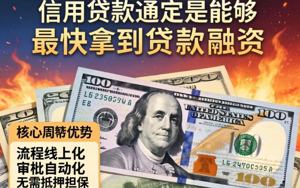 哪种贷款方式能更快拿到贷款