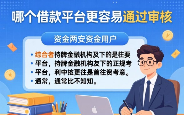 哪个借款平台更容易通过审核