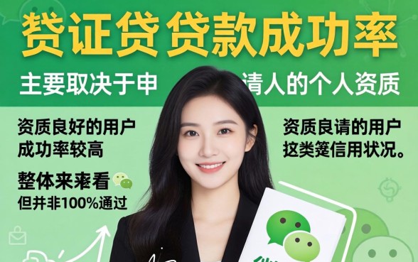 微信一证贷成功率怎么样