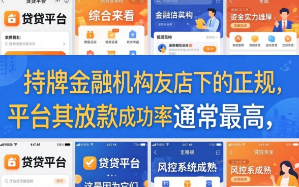 哪个小贷平台放款成功率最高