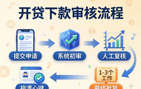 开开贷下款审核流程是怎样的