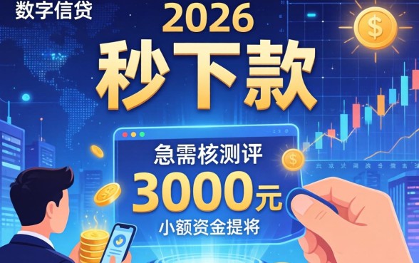 网贷3000元快速到账的靠谱平台推荐