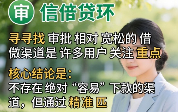 现在有什么口子容易下款的吗