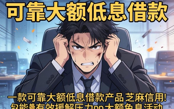 芝麻信用借款app大额免息是真的吗