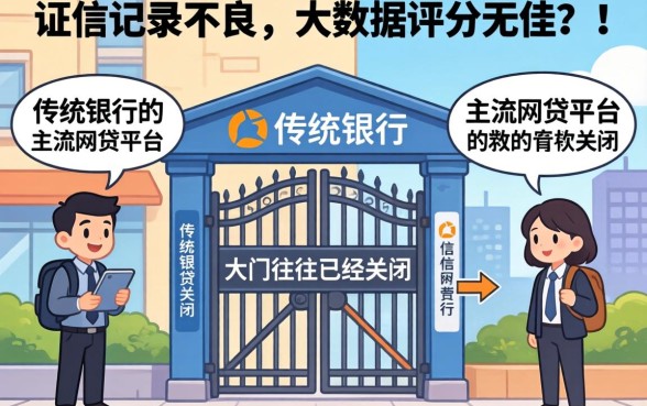 征信黑大数据花哪里还能借钱