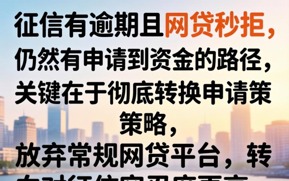 征信有逾期网贷秒拒怎么办
