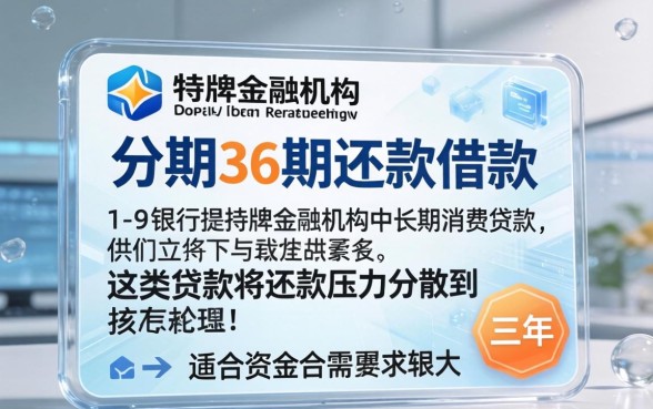 什么借款可以分期36期还款