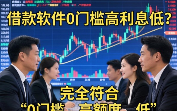 盘点0门槛低利息借款软件哪个好