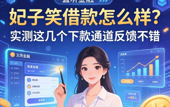 妃子笑借款怎么样？实测这几个下款通道反馈不错