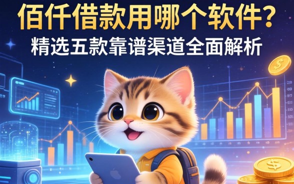 佰仟借款用哪个软件？精选五款靠谱渠道全面解析