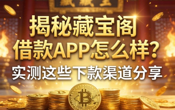 揭秘藏宝阁借款app怎么样？实测这些下款渠道分享