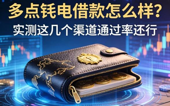 多点钱包借款怎么样？实测这几个渠道通过率还行