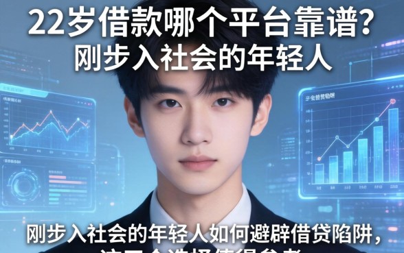22岁借款哪个平台靠谱？刚步入社会的年轻人如何避开借贷陷阱，这五个选择值得参考