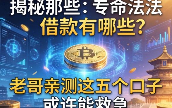 揭秘那些不合法的借款有哪些？老哥亲测这五个口子或许能救急
