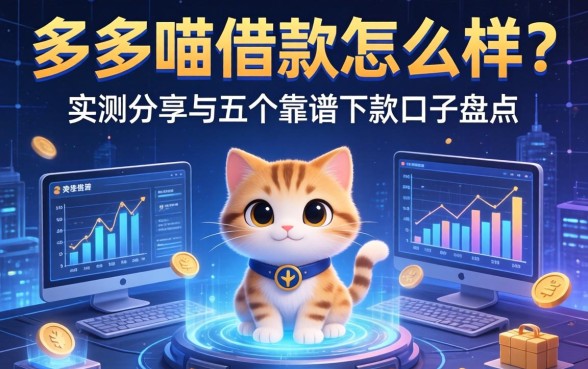 多多喵借款怎么样？实测分享与五个靠谱下款口子盘点