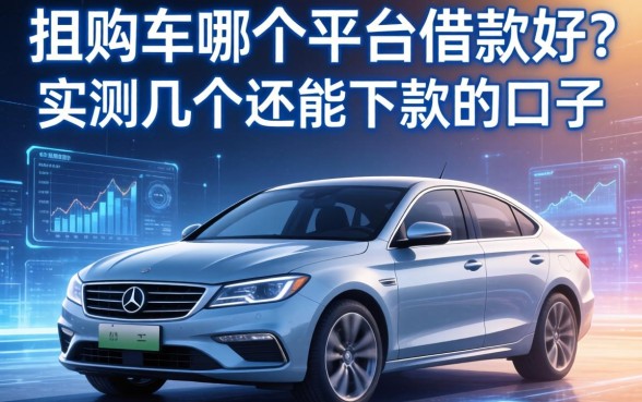 按揭车在哪个平台借款好？实测几个还能下款的口子