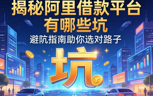 揭秘阿里借款平台有哪些坑，避坑指南助你选对路子