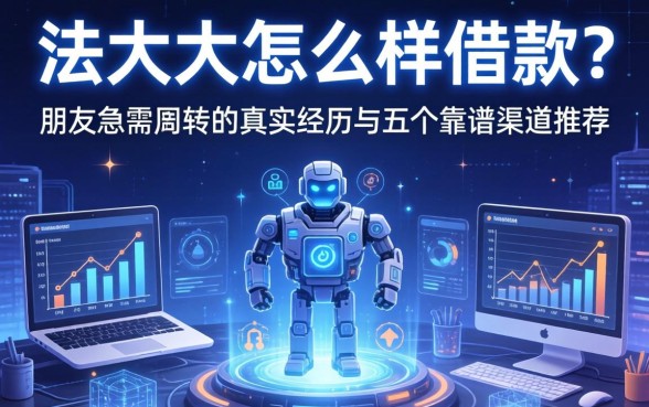 法大大怎么样借款？朋友急需周转的真实经历与五个靠谱渠道推荐