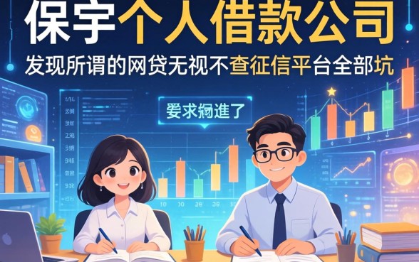 我翻遍了保亭个人借款公司有哪些，发现所谓的网贷无视不查征信平台全是坑