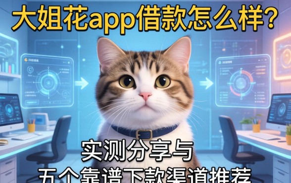 大姐花app借款怎么样？实测分享与五个靠谱下款渠道推荐