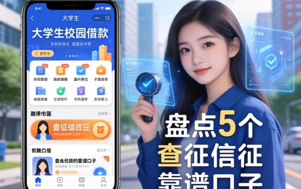 大学生校园借款app有哪些?盘点5个不查征信的靠谱口子