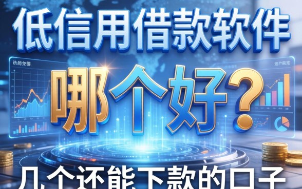 低信用的借款软件哪个好？整理了几个还能下款的口子