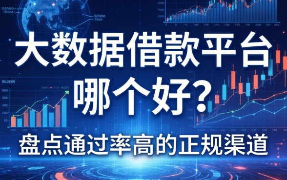 大数据借款平台哪个好？盘点通过率高的正规渠道