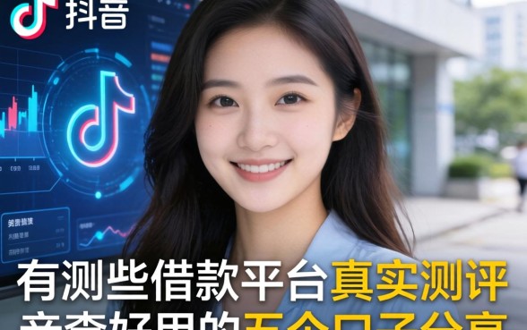 抖音里有哪些借款平台真实测评，亲测好用的五个口子分享