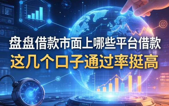 盘点目前市面上哪些平台可以借款，这几个口子通过率挺高