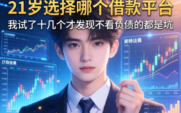 21岁选择哪个借款平台，我试了十几个才发现不看负债的都是坑