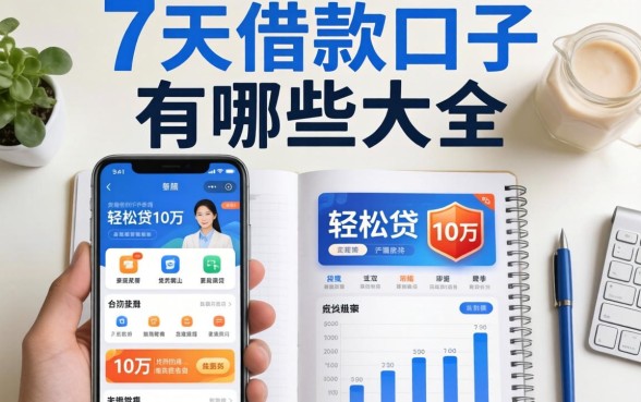 我整理了7天借款口子有哪些大全，发现轻松贷10万的软件其实并不难找