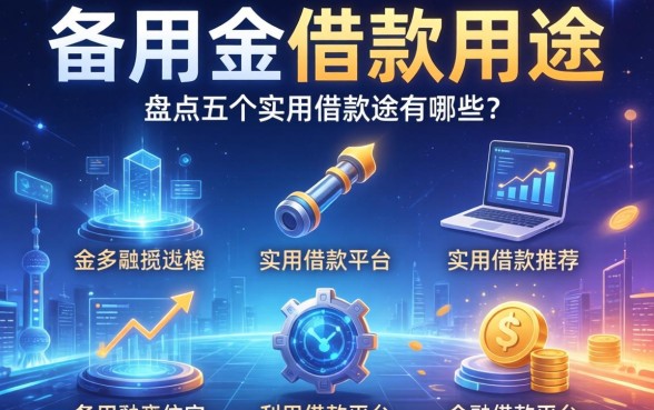 备用金借款用途有哪些？盘点五个实用借款平台推荐