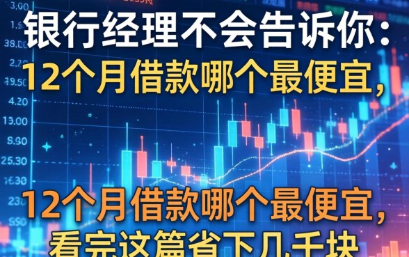 银行经理不会告诉你：12个月借款哪个最便宜，看完这篇省下几千块