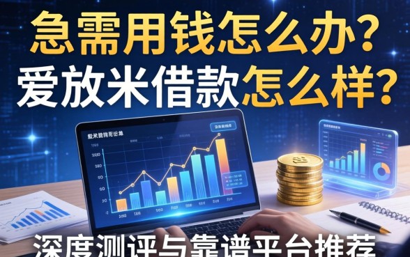 急需用钱怎么办？爱放米借款怎么样？深度测评与靠谱平台推荐