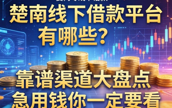 楚雄线下借款平台有哪些？靠谱渠道大盘点，急用钱的你一定要看