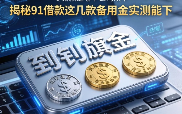 揭秘91借款是哪个公司旗下，这几款备用金实测能下