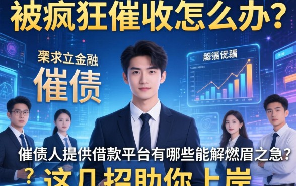 被疯狂催收怎么办？催债人提供借款平台有哪些能解燃眉之急？这几招助你上岸