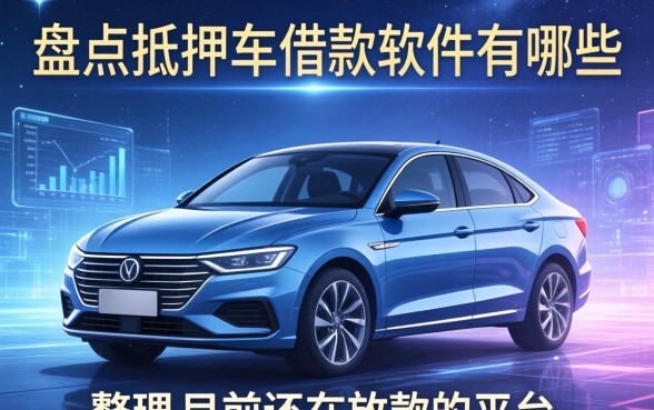 盘点抵押车借款软件有哪些，整理了目前还在放款的平台