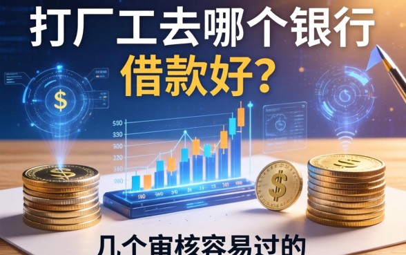 打厂工去哪个银行借款好？整理了几个审核容易过的