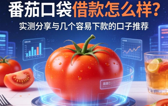 番茄口袋借款怎么样？实测分享与几个容易下款的口子推荐