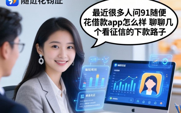 最近很多人问91随便花借款app怎么样，聊聊几个不看征信的下款路子
