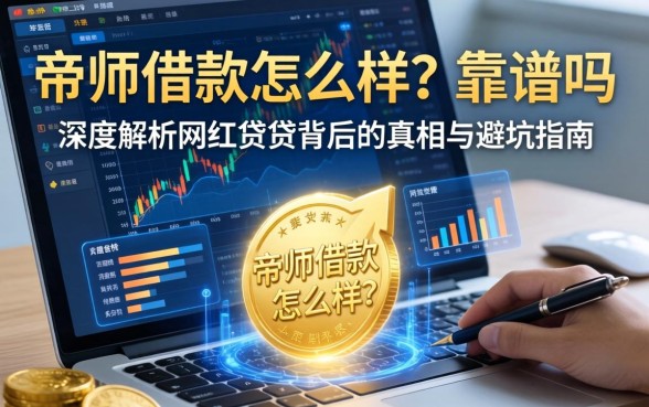 帝师借款怎么样？靠谱吗？深度解析网红借贷背后的真相与避坑指南