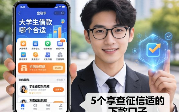 大学生借款软件哪个合适？分享5个不查征信的下款口子