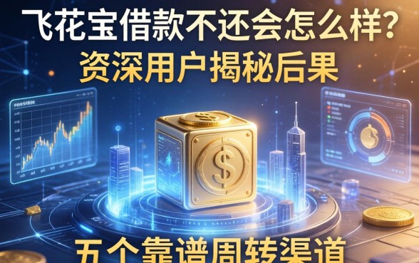 飞花宝借款不还会怎么样？资深用户揭秘后果并推荐五个靠谱周转渠道